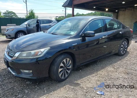 2014 Honda Accord Hybrid Ex-L z USA, uszkodzony, nr VIN 1HGCR6F57EA002596
